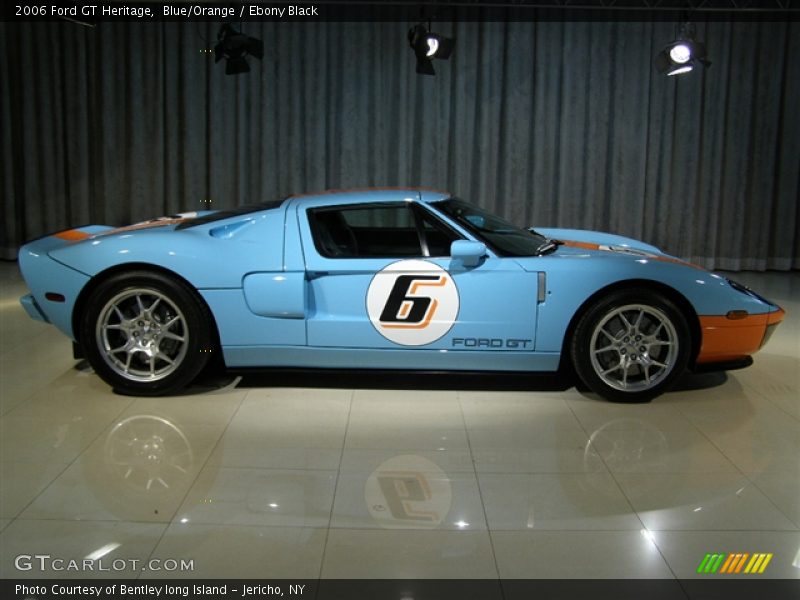 Blue/Orange / Ebony Black 2006 Ford GT Heritage