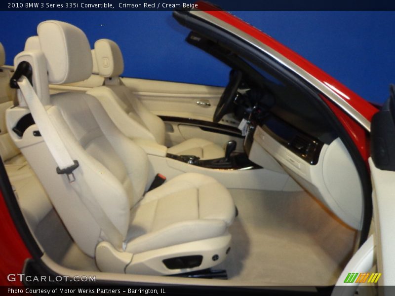 Crimson Red / Cream Beige 2010 BMW 3 Series 335i Convertible