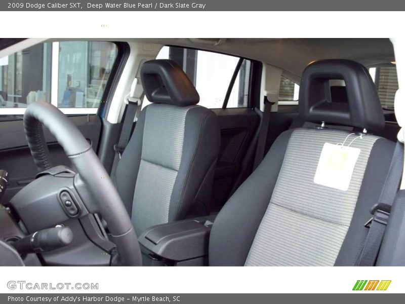 Deep Water Blue Pearl / Dark Slate Gray 2009 Dodge Caliber SXT