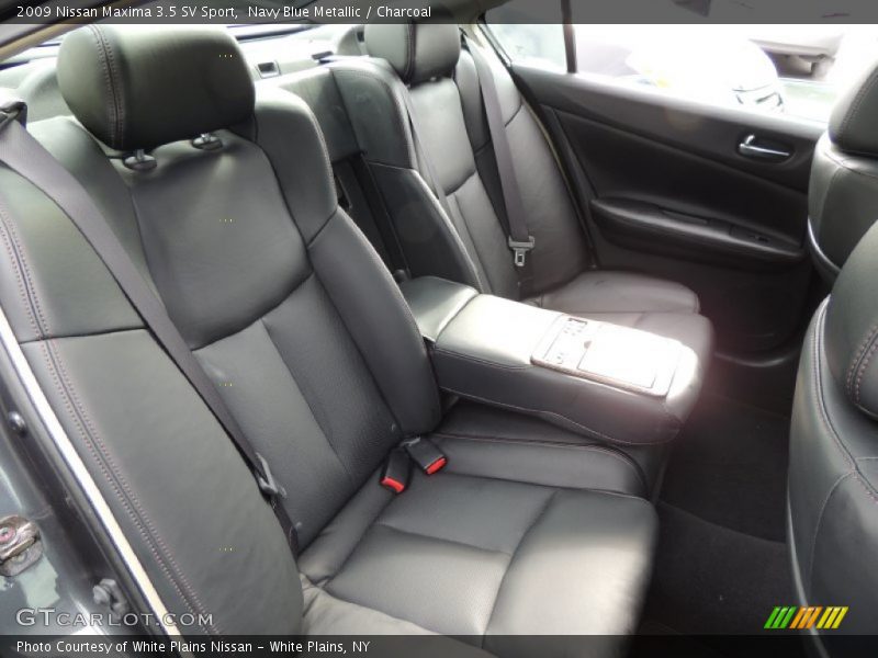 Navy Blue Metallic / Charcoal 2009 Nissan Maxima 3.5 SV Sport