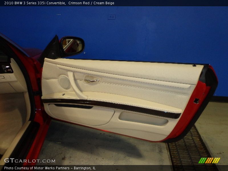 Crimson Red / Cream Beige 2010 BMW 3 Series 335i Convertible