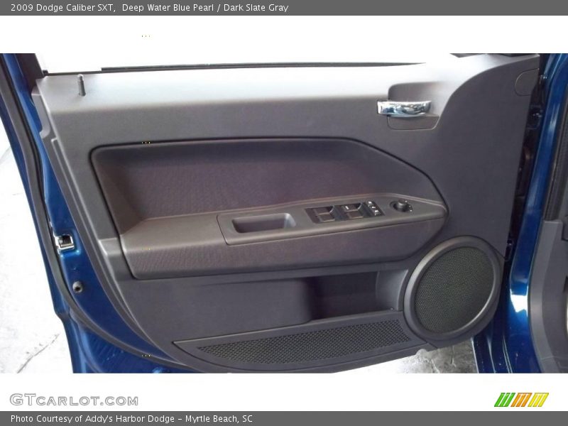 Deep Water Blue Pearl / Dark Slate Gray 2009 Dodge Caliber SXT