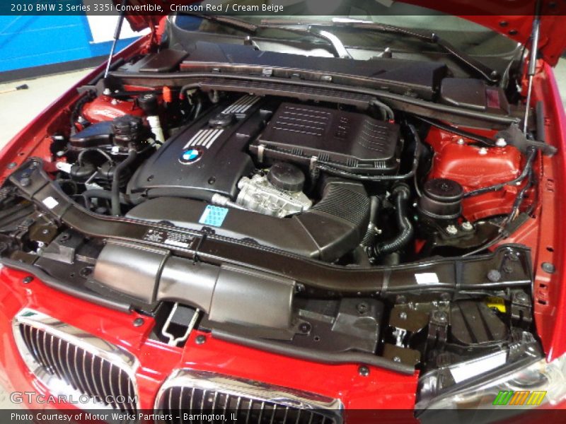 Crimson Red / Cream Beige 2010 BMW 3 Series 335i Convertible