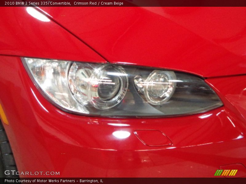 Crimson Red / Cream Beige 2010 BMW 3 Series 335i Convertible
