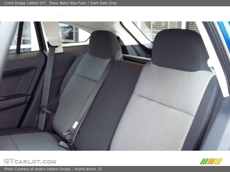 Deep Water Blue Pearl / Dark Slate Gray 2009 Dodge Caliber SXT