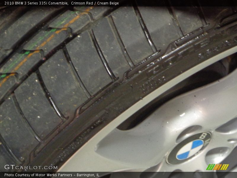 Crimson Red / Cream Beige 2010 BMW 3 Series 335i Convertible