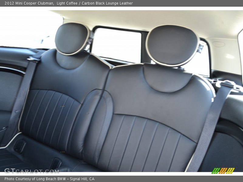 Light Coffee / Carbon Black Lounge Leather 2012 Mini Cooper Clubman