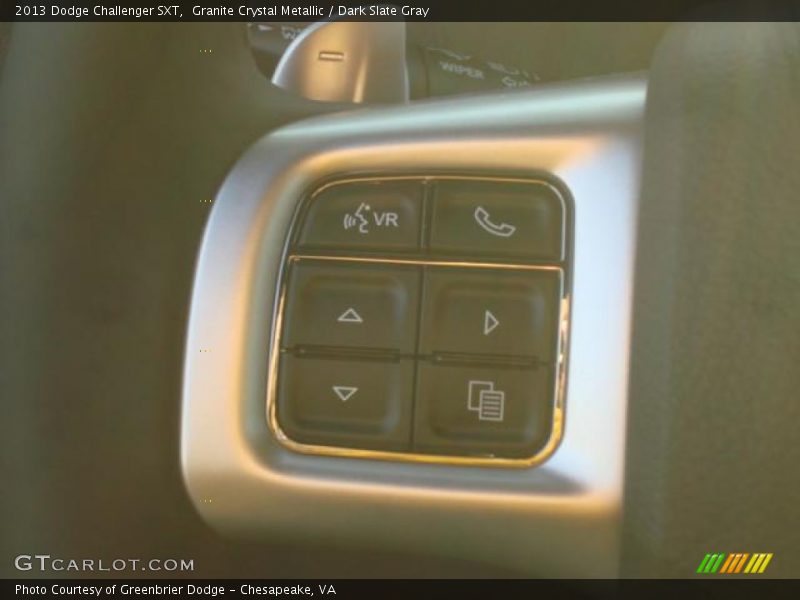 Granite Crystal Metallic / Dark Slate Gray 2013 Dodge Challenger SXT