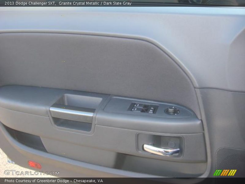 Granite Crystal Metallic / Dark Slate Gray 2013 Dodge Challenger SXT