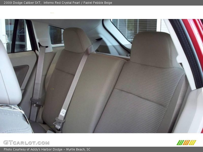 Inferno Red Crystal Pearl / Pastel Pebble Beige 2009 Dodge Caliber SXT