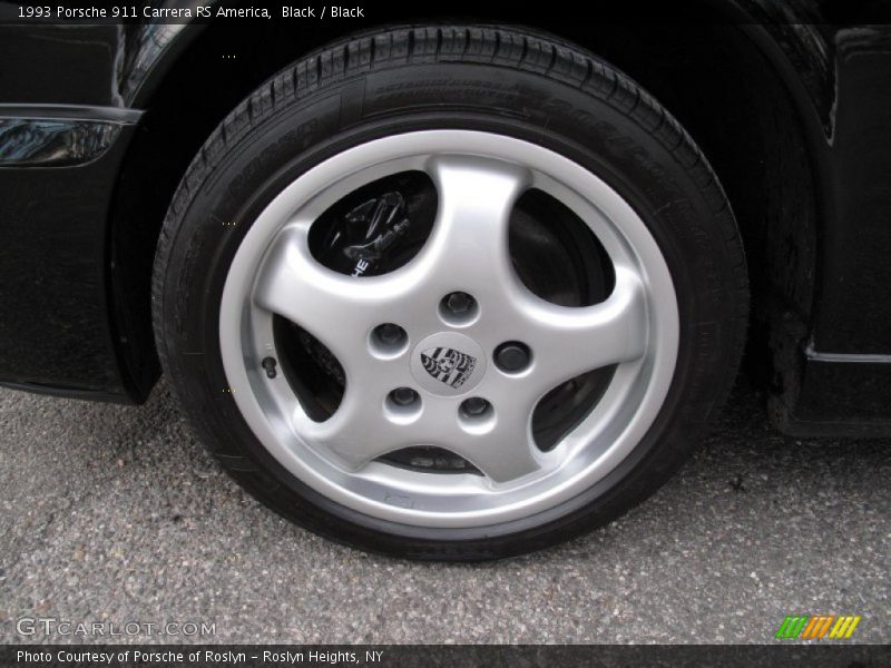 Black / Black 1993 Porsche 911 Carrera RS America