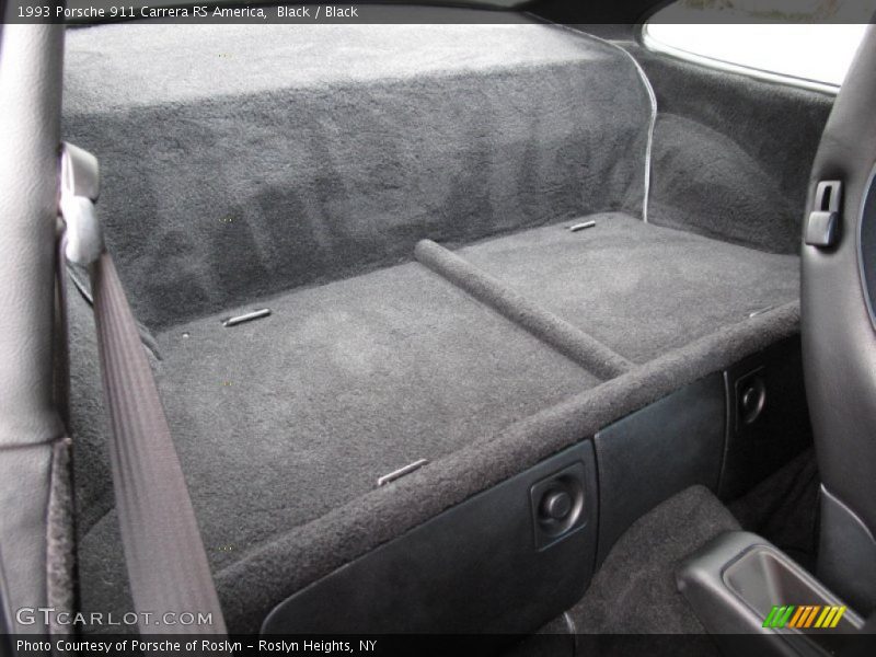  1993 911 Carrera RS America Black Interior