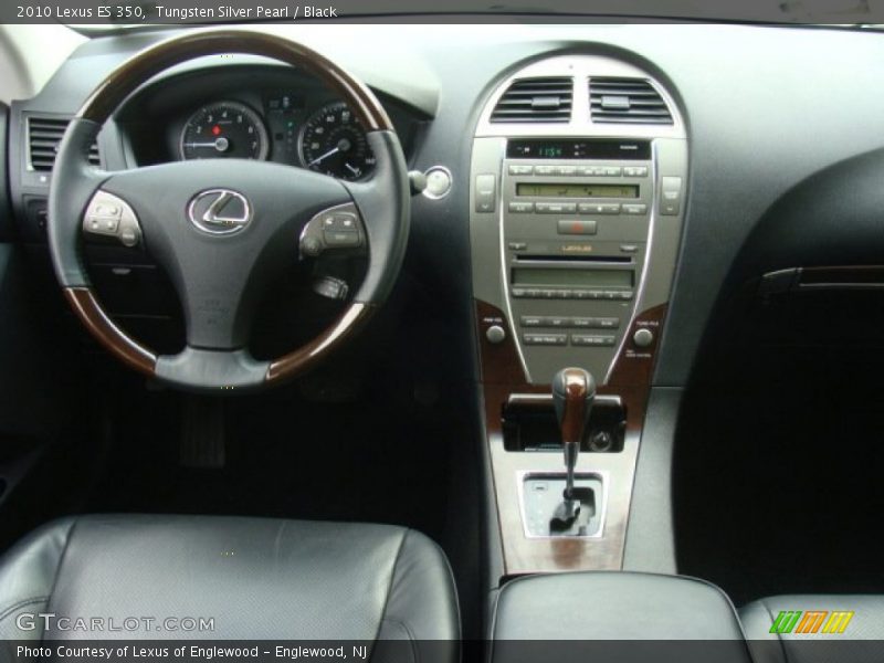 Tungsten Silver Pearl / Black 2010 Lexus ES 350