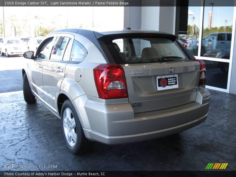 Light Sandstone Metallic / Pastel Pebble Beige 2009 Dodge Caliber SXT
