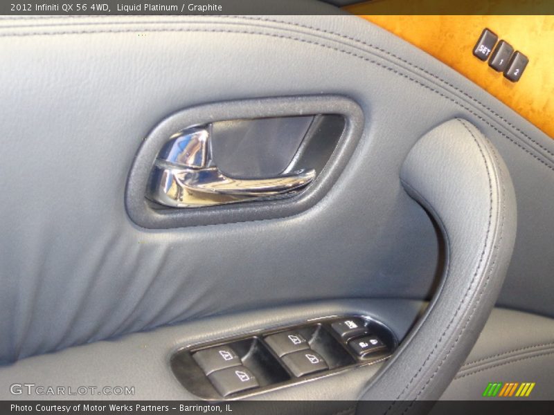 Liquid Platinum / Graphite 2012 Infiniti QX 56 4WD