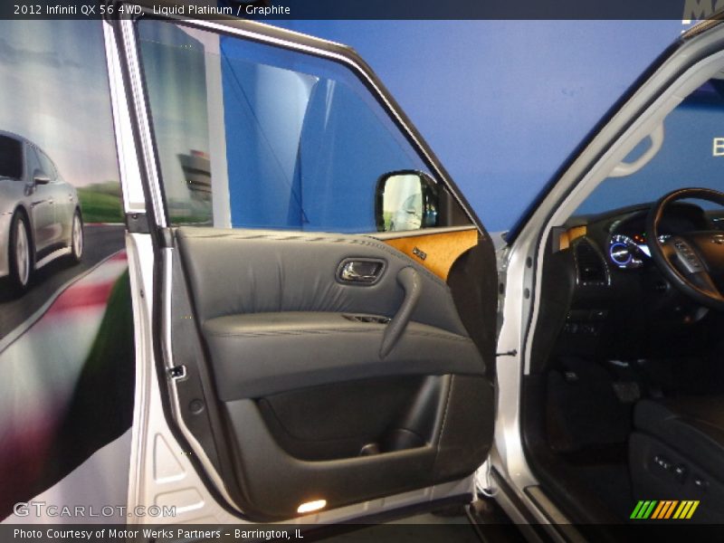 Liquid Platinum / Graphite 2012 Infiniti QX 56 4WD
