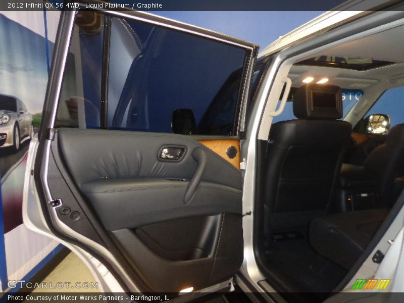 Liquid Platinum / Graphite 2012 Infiniti QX 56 4WD