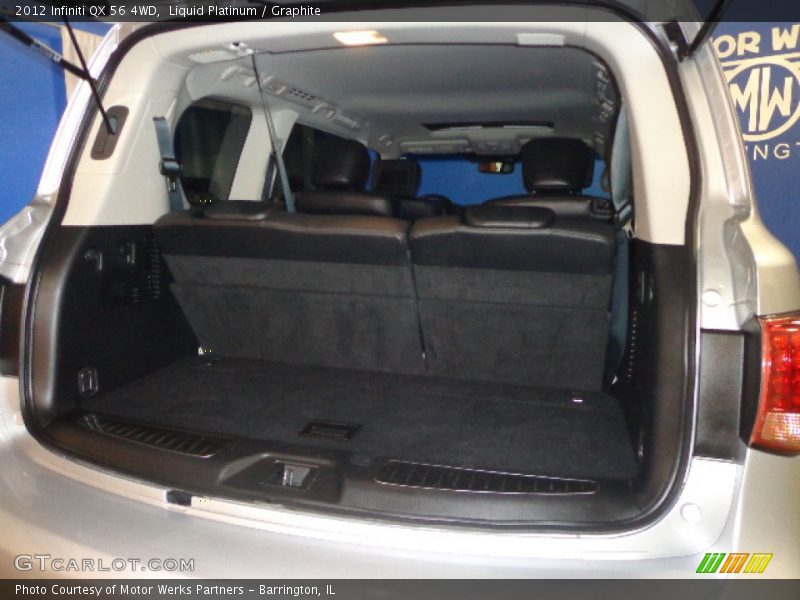 Liquid Platinum / Graphite 2012 Infiniti QX 56 4WD