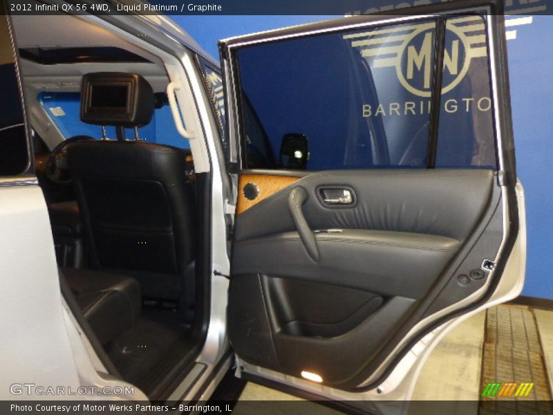 Liquid Platinum / Graphite 2012 Infiniti QX 56 4WD