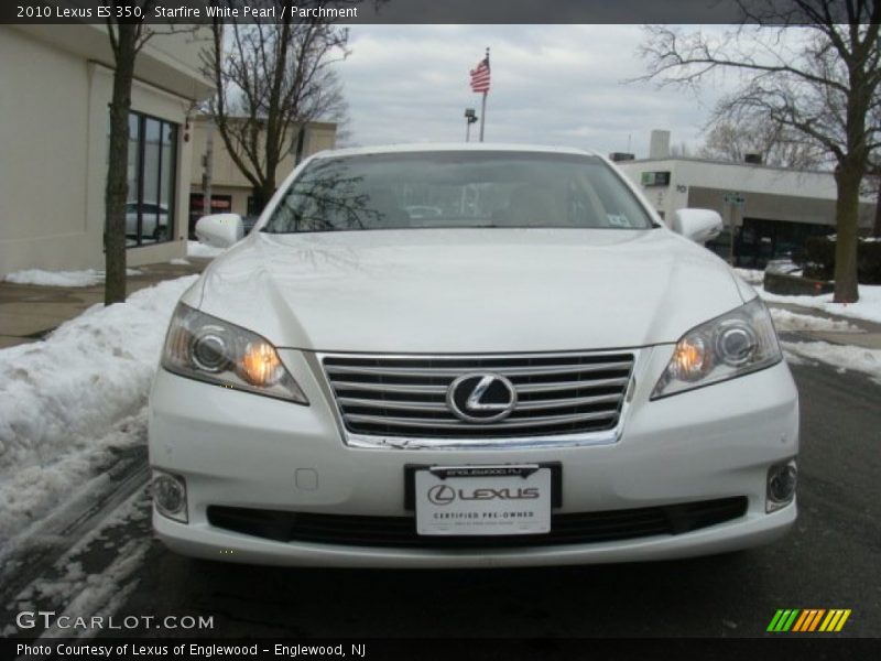 Starfire White Pearl / Parchment 2010 Lexus ES 350