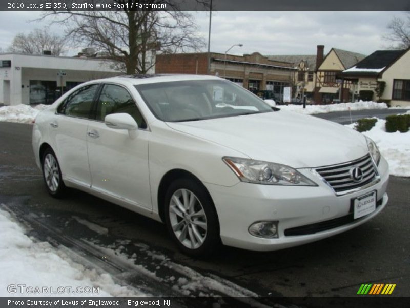 Starfire White Pearl / Parchment 2010 Lexus ES 350