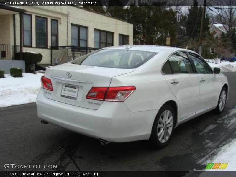 Starfire White Pearl / Parchment 2010 Lexus ES 350