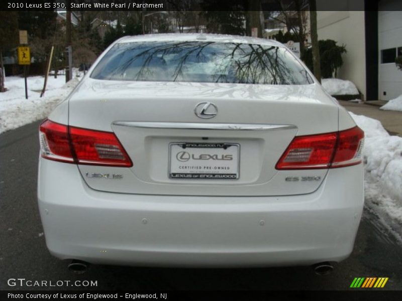 Starfire White Pearl / Parchment 2010 Lexus ES 350