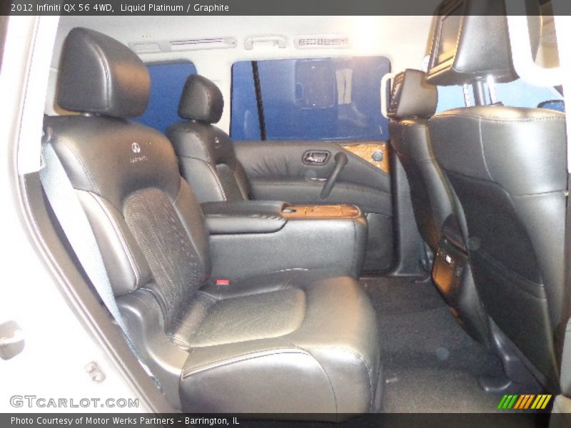 Liquid Platinum / Graphite 2012 Infiniti QX 56 4WD