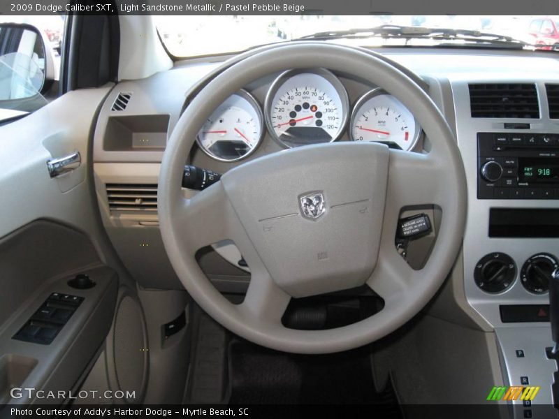 Light Sandstone Metallic / Pastel Pebble Beige 2009 Dodge Caliber SXT