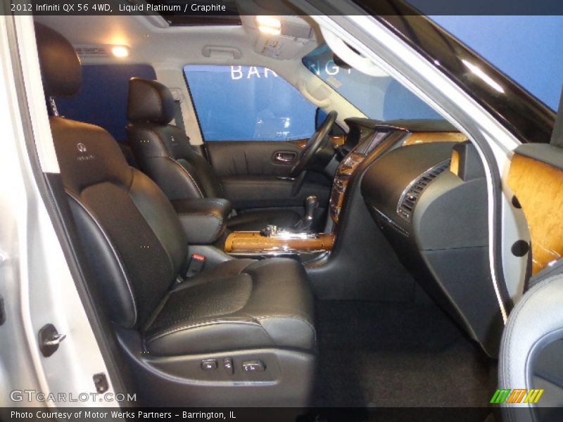 Liquid Platinum / Graphite 2012 Infiniti QX 56 4WD