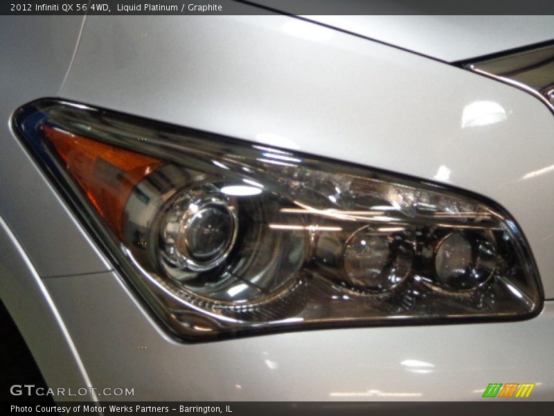 Liquid Platinum / Graphite 2012 Infiniti QX 56 4WD