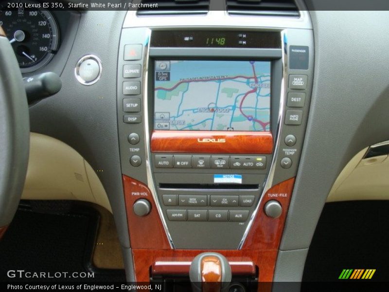Starfire White Pearl / Parchment 2010 Lexus ES 350