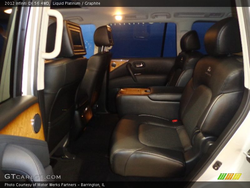 Liquid Platinum / Graphite 2012 Infiniti QX 56 4WD