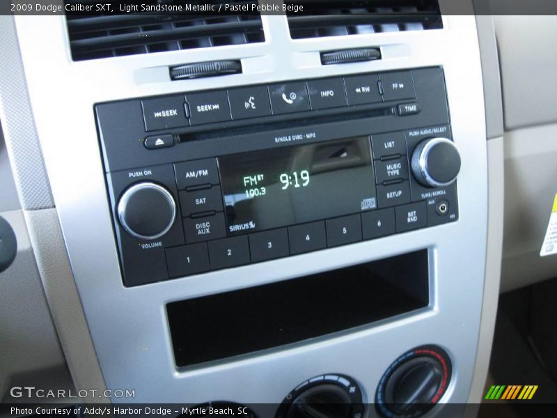 Light Sandstone Metallic / Pastel Pebble Beige 2009 Dodge Caliber SXT