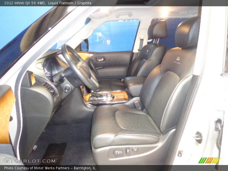 Liquid Platinum / Graphite 2012 Infiniti QX 56 4WD