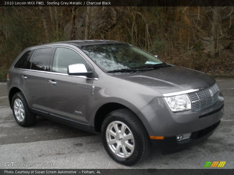 Sterling Grey Metallic / Charcoal Black 2010 Lincoln MKX FWD