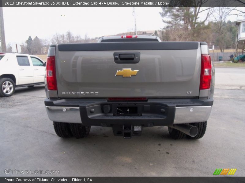 Graystone Metallic / Ebony 2013 Chevrolet Silverado 3500HD LT Extended Cab 4x4 Dually