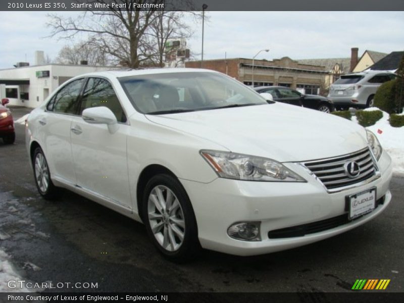 Starfire White Pearl / Parchment 2010 Lexus ES 350