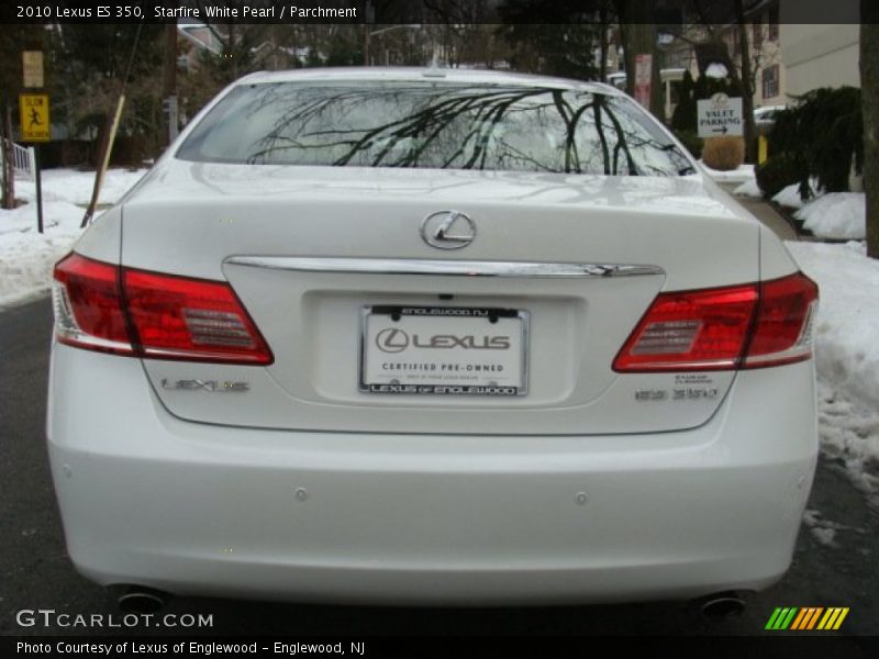 Starfire White Pearl / Parchment 2010 Lexus ES 350