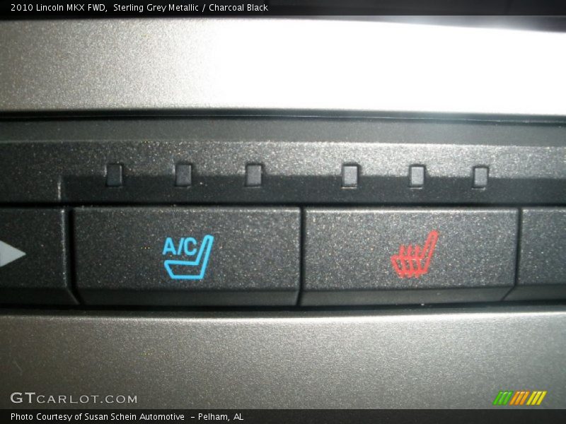Sterling Grey Metallic / Charcoal Black 2010 Lincoln MKX FWD