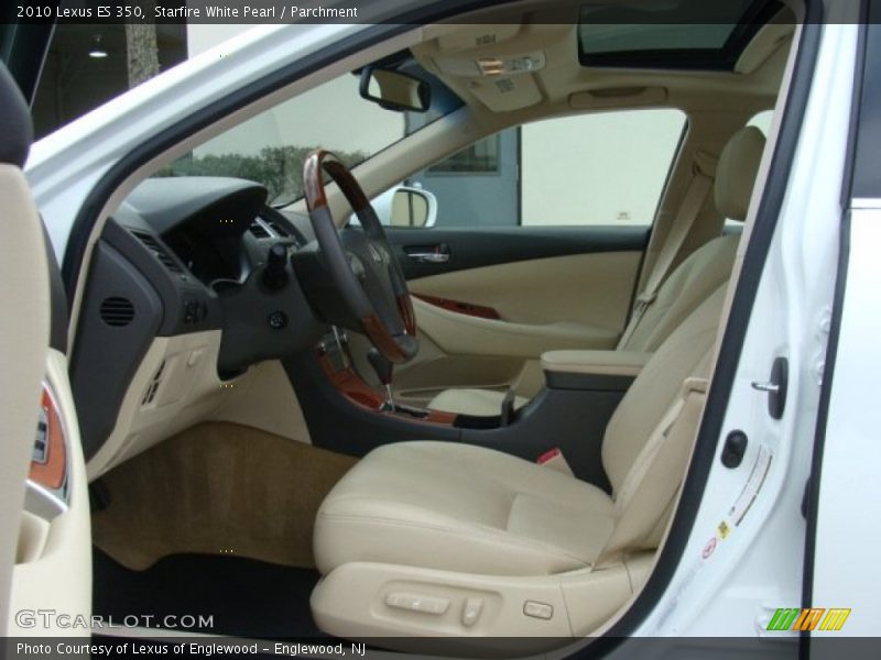 Starfire White Pearl / Parchment 2010 Lexus ES 350
