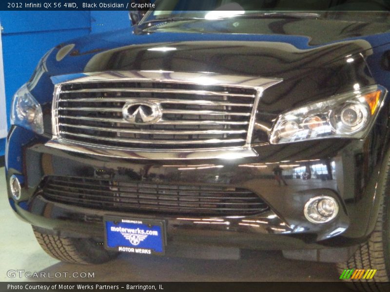 Black Obsidian / Graphite 2012 Infiniti QX 56 4WD