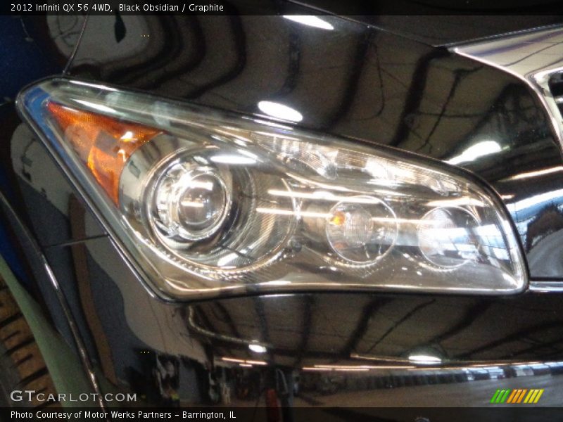 Black Obsidian / Graphite 2012 Infiniti QX 56 4WD