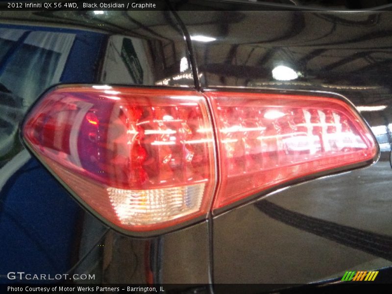 Black Obsidian / Graphite 2012 Infiniti QX 56 4WD