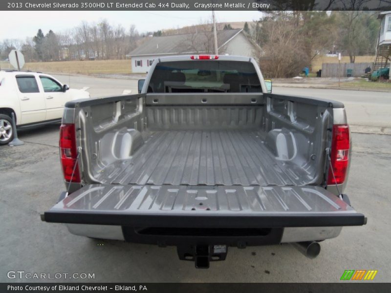 Graystone Metallic / Ebony 2013 Chevrolet Silverado 3500HD LT Extended Cab 4x4 Dually