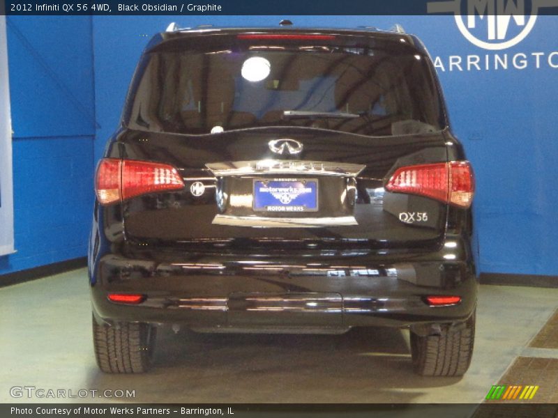 Black Obsidian / Graphite 2012 Infiniti QX 56 4WD