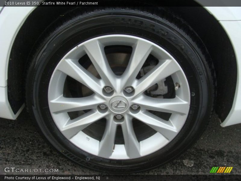 Starfire White Pearl / Parchment 2010 Lexus ES 350