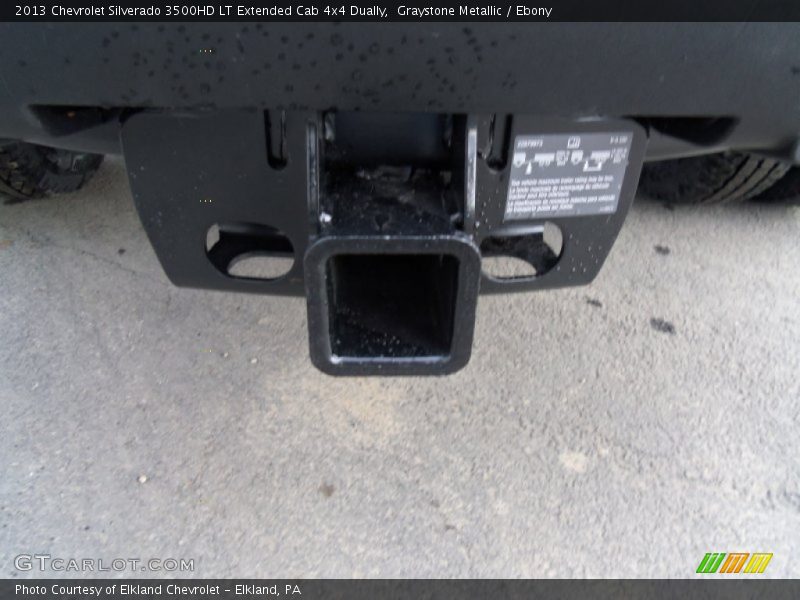 Graystone Metallic / Ebony 2013 Chevrolet Silverado 3500HD LT Extended Cab 4x4 Dually