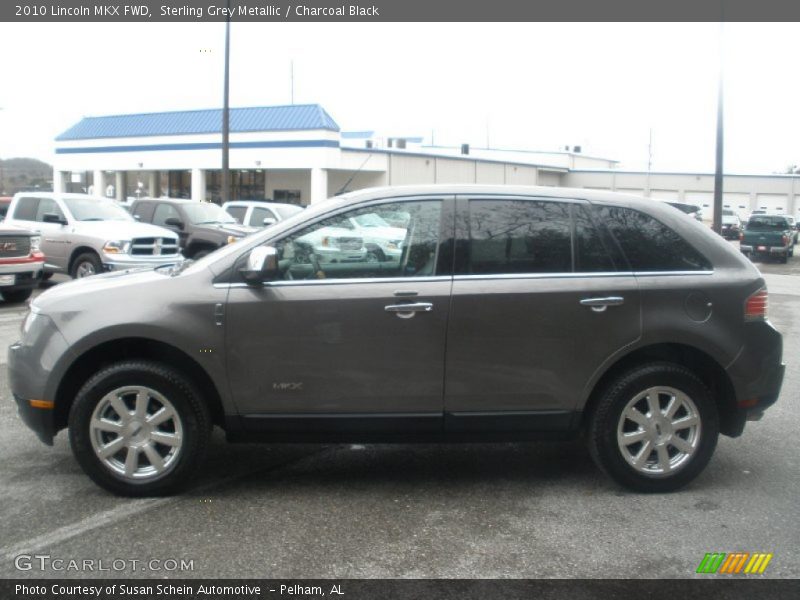 Sterling Grey Metallic / Charcoal Black 2010 Lincoln MKX FWD