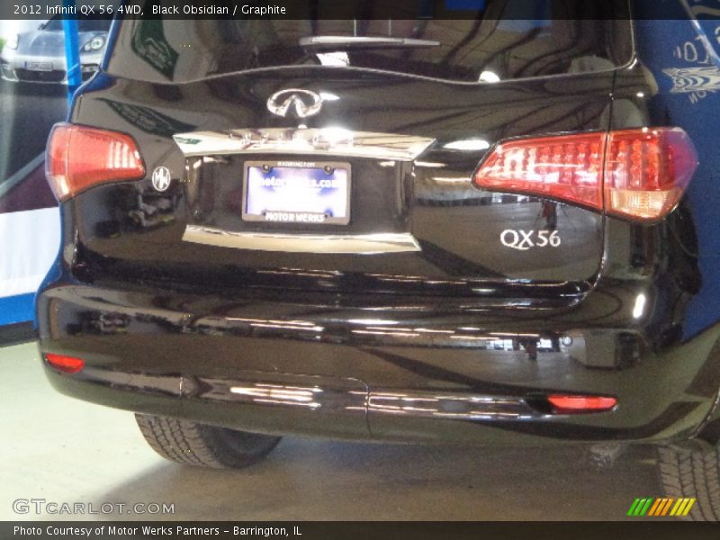 Black Obsidian / Graphite 2012 Infiniti QX 56 4WD